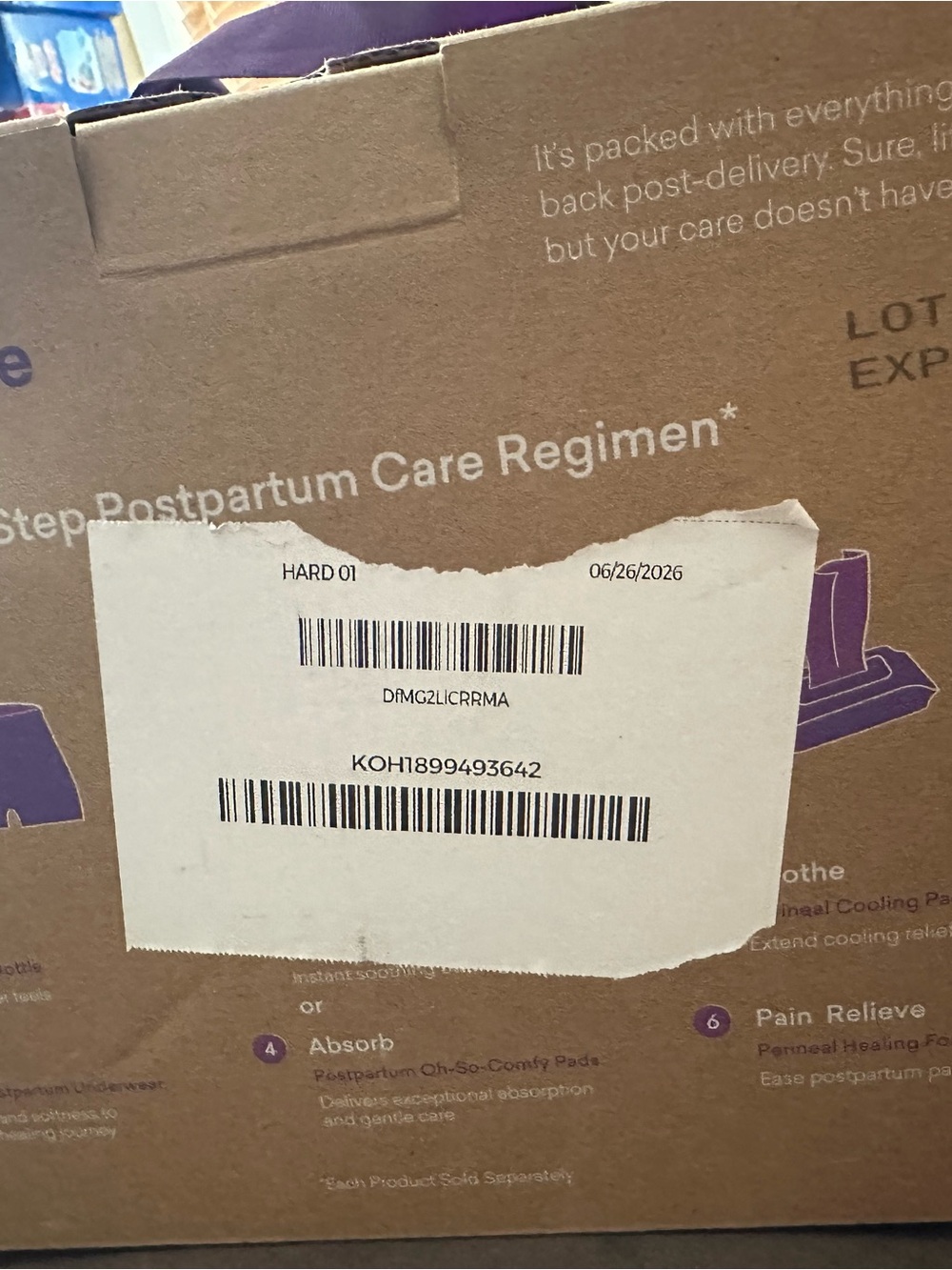 Postpartum Recovery Essentials Kit - - Picture 2 of 3